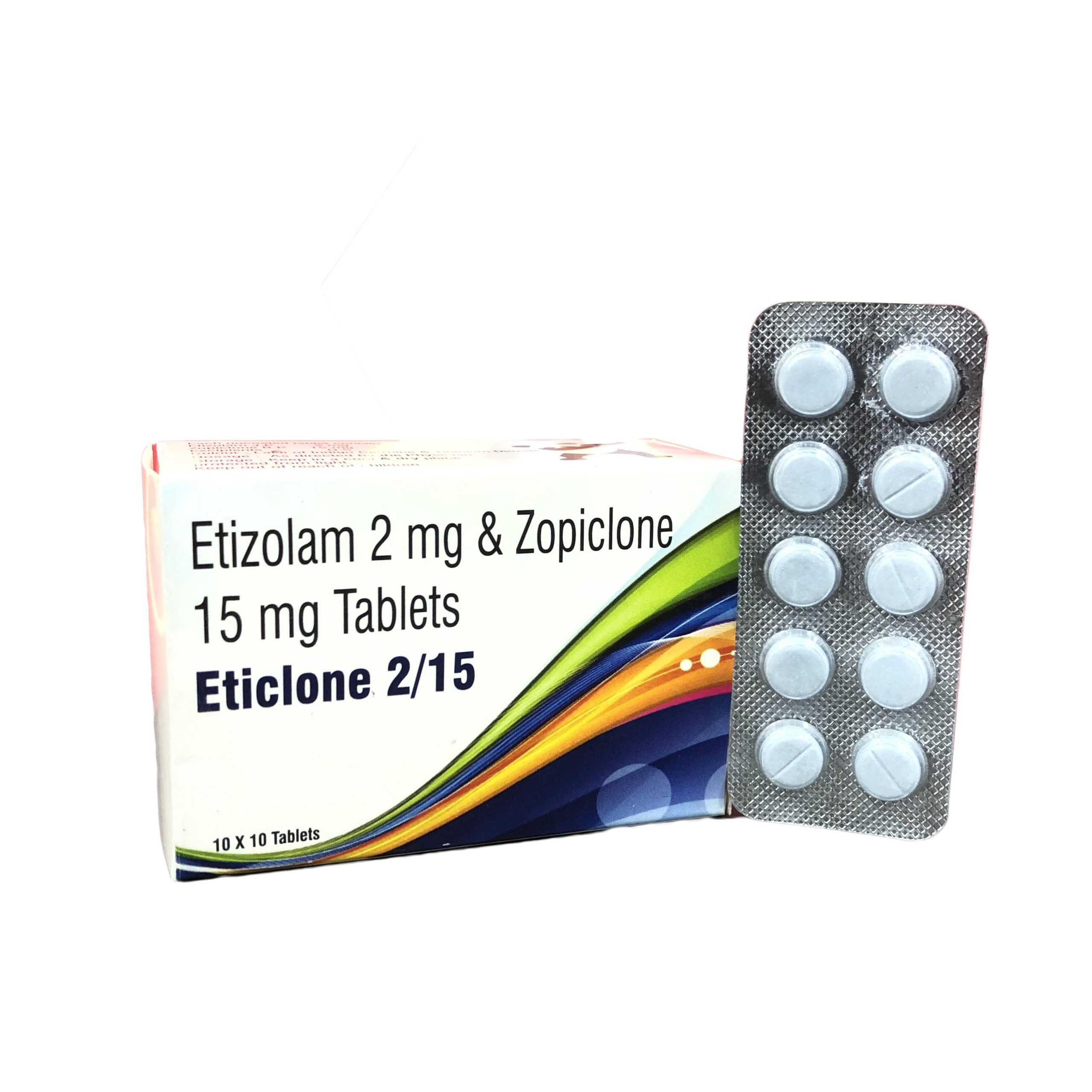 Eticlone 2mg etizolan with 15mg zoplicone