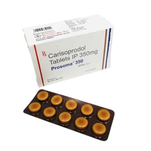 Prosoma 350mg carisoprodol