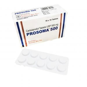 Prosoma 500mg carisoprodol