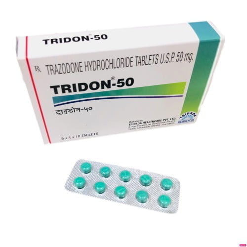 Tridon 50mg Trazodone Hydrochloride